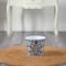 12" Oriental Blue and White Classic Round Metal Planter